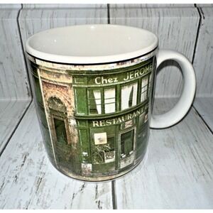 Sakura Table Storefronts Coffee Mug, Chez Jerome Restaurant 62, Chiu Tak Hak